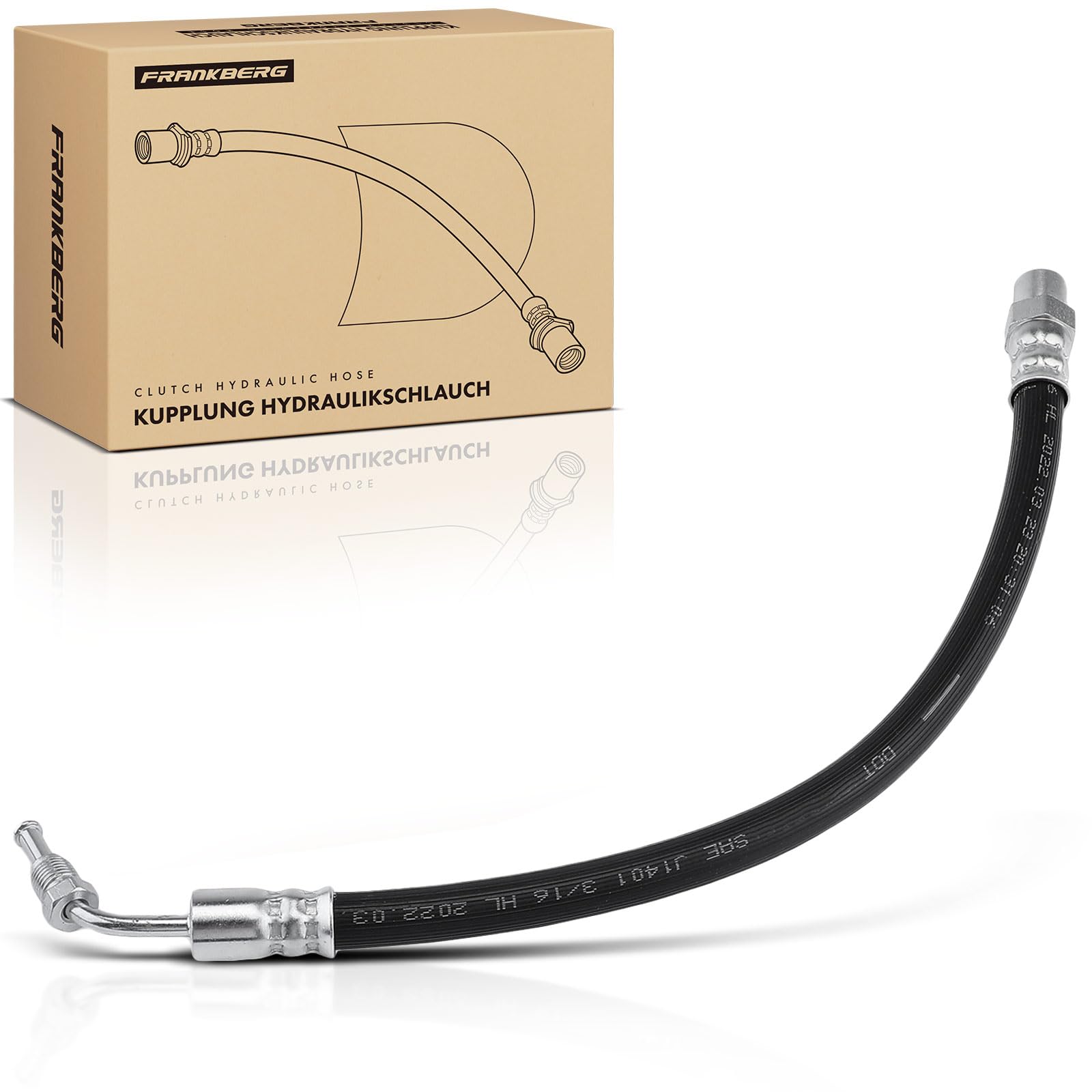 Frankberg Tubo frizione Clutch Compatibile con Z3 R.o.a.d.s.t.e.r E36 Serie 3 Compact E36 Serie 3 Cabriolet E36 Serie 3 E36 Serie 3 Touring E36 Replace# 2205479