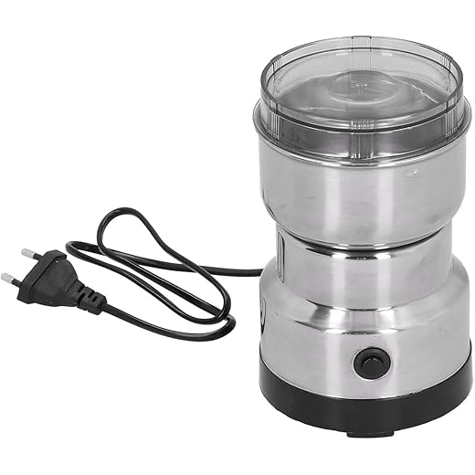 Drumstone[15 Years Warranty]Electric Smash Machine ? High-Speed Stainless Steel Grain Grinder & Spice Mill for Herbs, Cereals, Coffee Beans, and More | Powerful, Compact Kitchen Tool for Home Use
