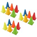 Kuber Industries Sports Agility Training Ground Marker Cone Pack of 18 (Multicolor) gallery image