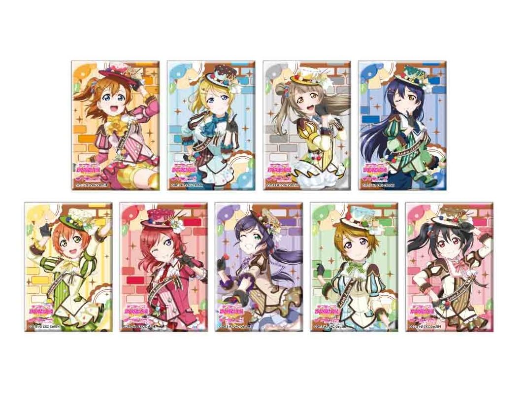 2点セット　南ことり　しかくい缶バッジ　 ラブライブ！　μ's ラブライブ！スクールアイドルフェスティバル しかくい缶バッジ