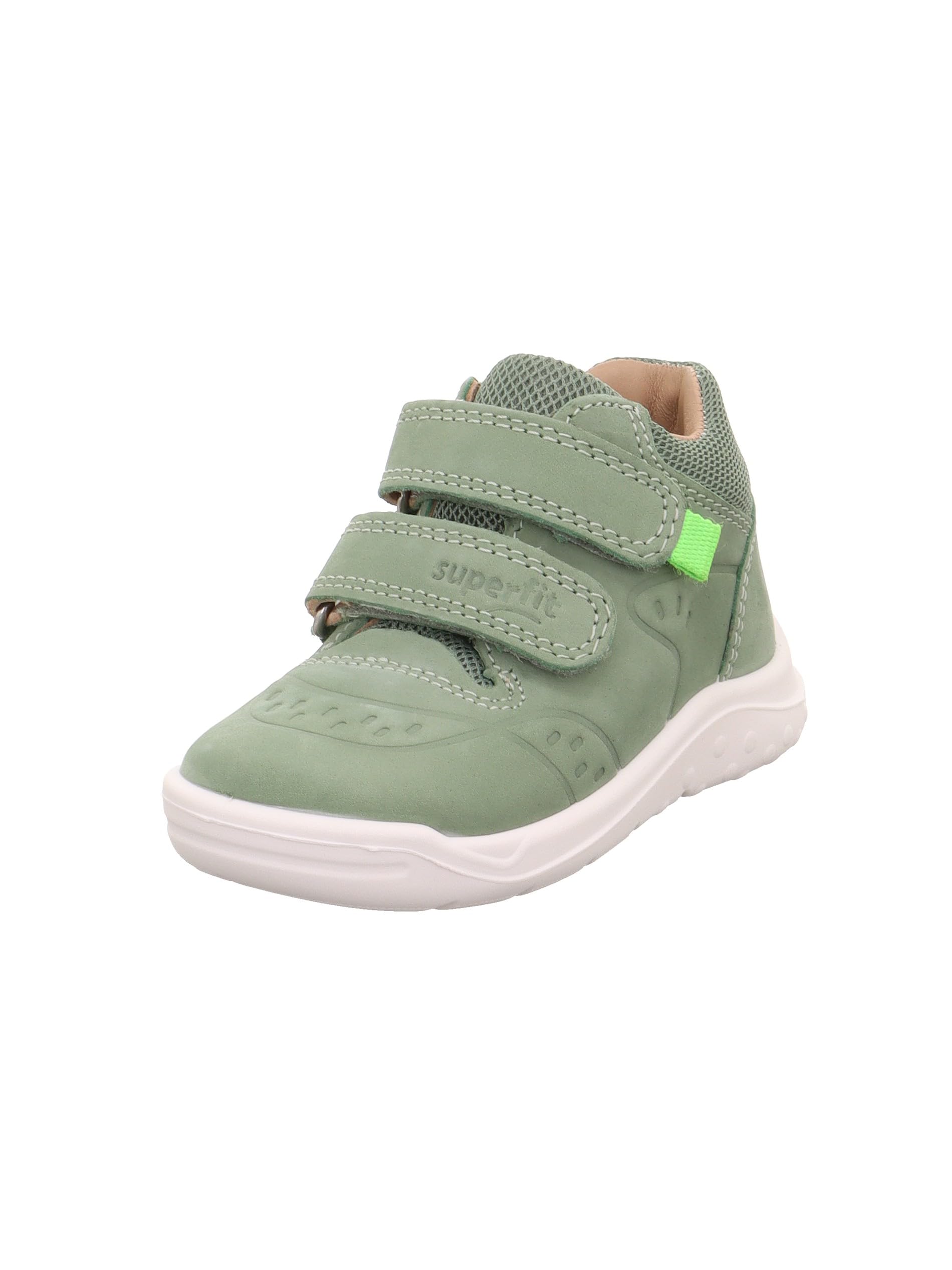 Superfit Boys' Whaley Trainers, Light Green 7000, 5.5 UK Child