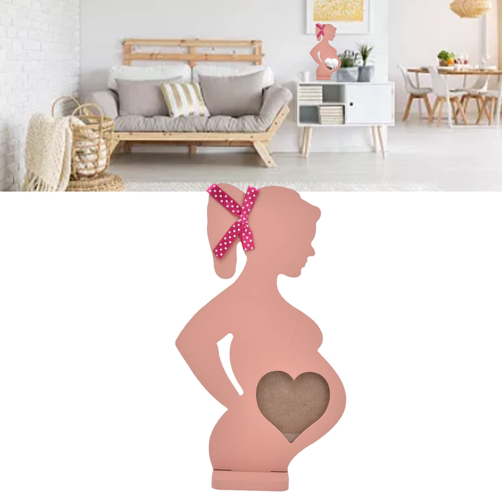 Alvinlite Ultrasound Baby Scan Photo Frames|Pregnancy Gifts for Mum Expecting|Gender Reveal Gifts|Home Tabletop Ornaments Decor photo frames