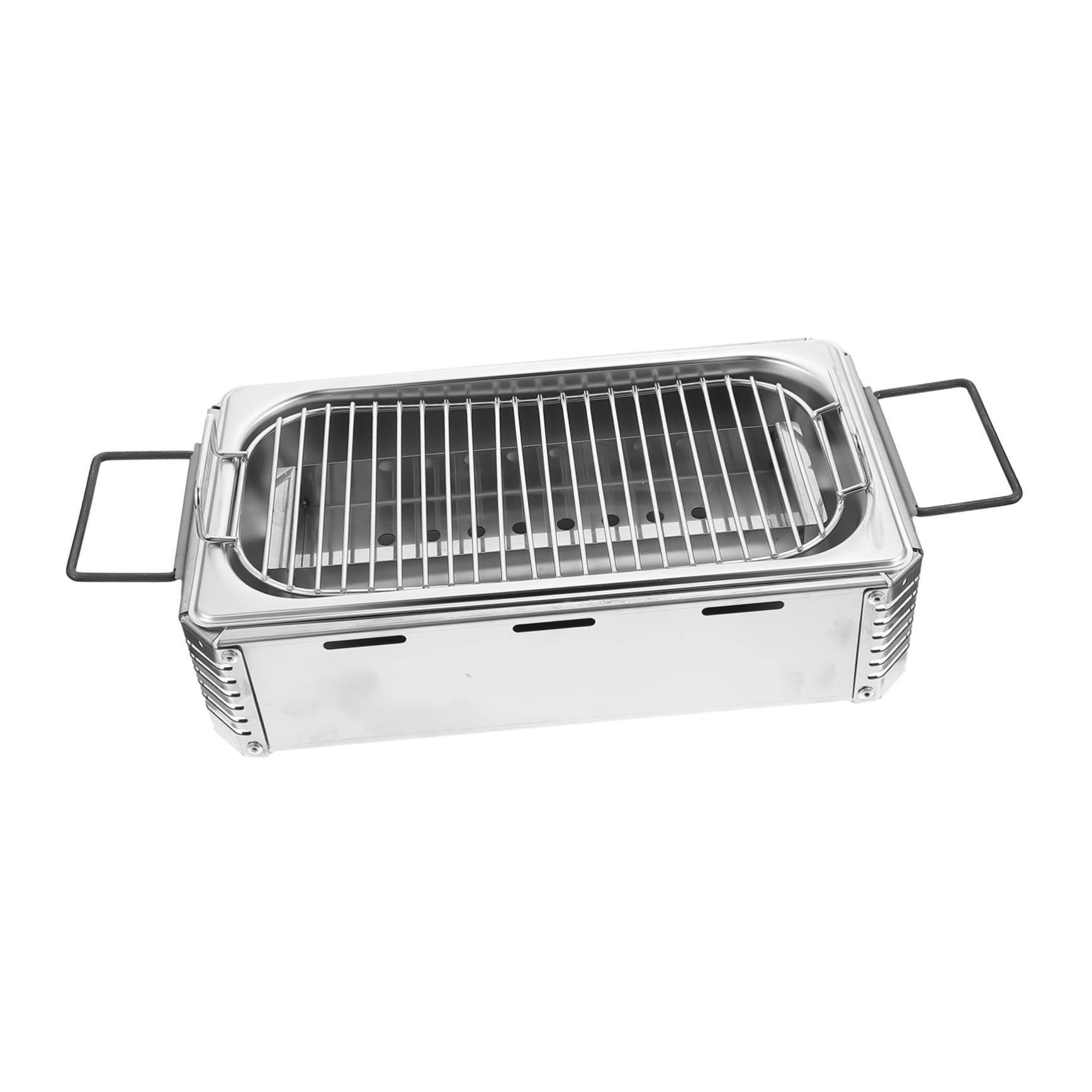 Yardwe1pc Grill Am e Barbecue Tools Le Bbq Gill Pini Be Tool s Ka Gill Am Log Le Gill Le Baing Be Gill Outdoor Accessories Barbecue Rack Kebab Travel Stainless Steel Barbecue Supplies
