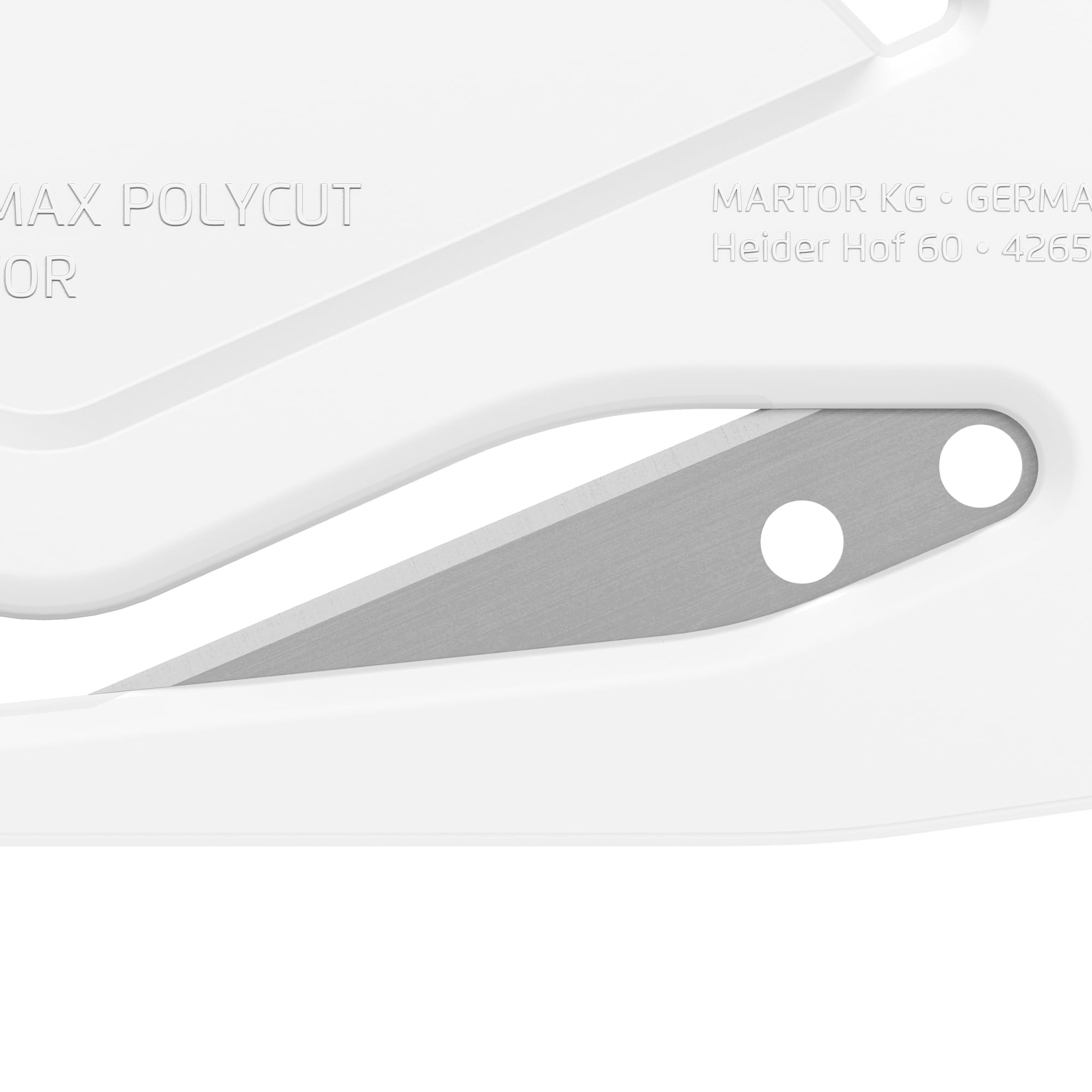 MARTOR 100 x Coltello di sicurezza, lama nascosta, SECUMAX POLYCUT, coltello Cutter professionale, leggero, plastica, Per mancini e destrorsi