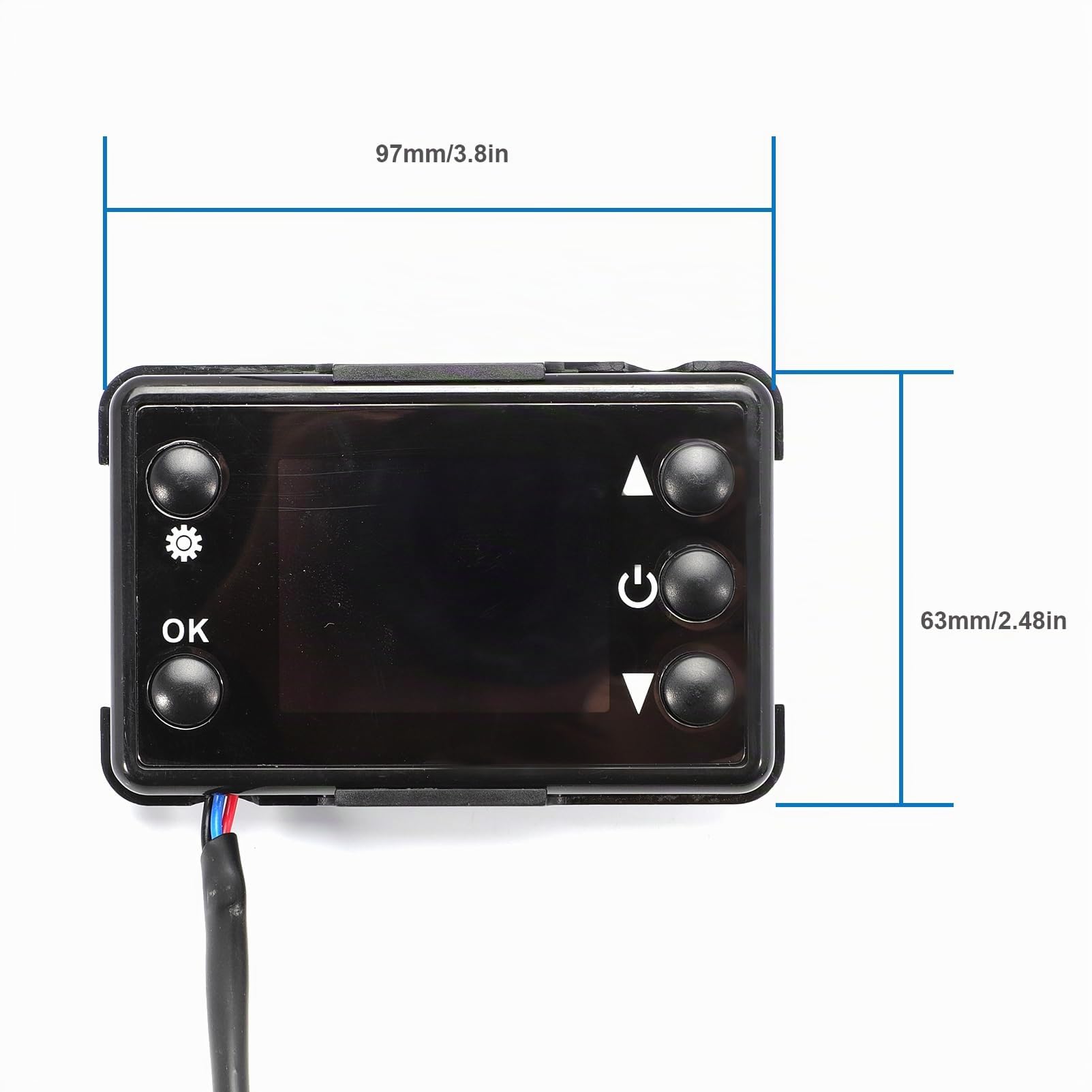 12V/24V 3-5KW Scheda principale Controller per riscaldatore diesel, interruttore LCD Controller per riscaldamento diesel dell'aria, riscaldamento del parcheggio dell'auto