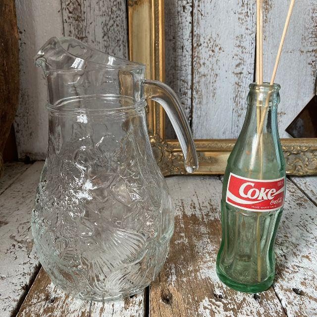 Amazon.co.jp: イタリア ヴィンテージ ガラス ピッチャー葡萄