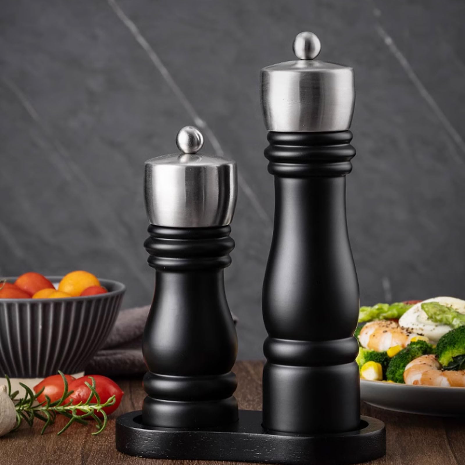 304 manuale in acciaio inossidabile Mulino pepe di pepe nero bottiglia di macinatura da cucina salata di sale bottiglia di condimento pepe