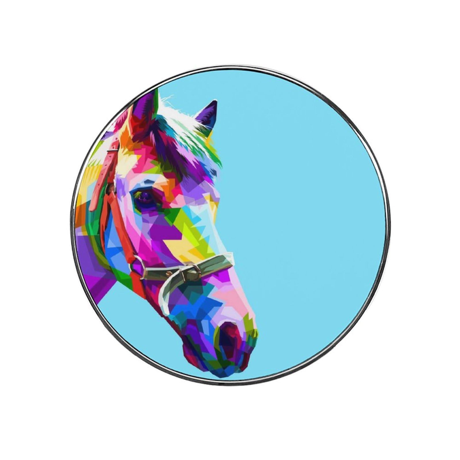 Color Horse Refrigerator Magnet Decorative Locker Magnet For Kitchen And Office Home Décor