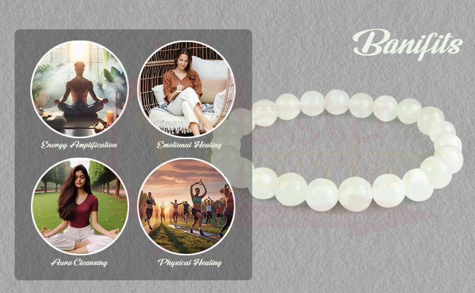Image of Certified Crystal Bracelet | 8mm Beads | Stretchable Healing Bracelet | Bracelets for Men and Women |