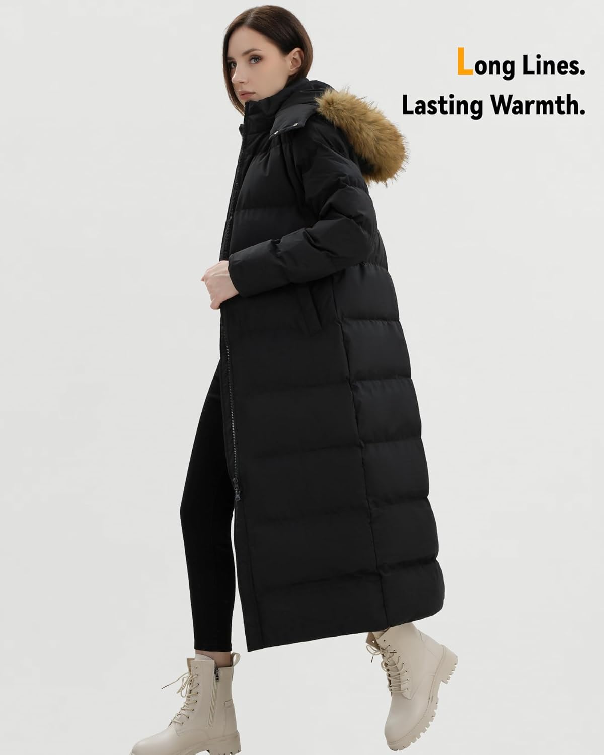 Wulcea Graphene Heated Jacket For Women 12V 18400mAh Fast Charge Large Capacity Battery - Image 6