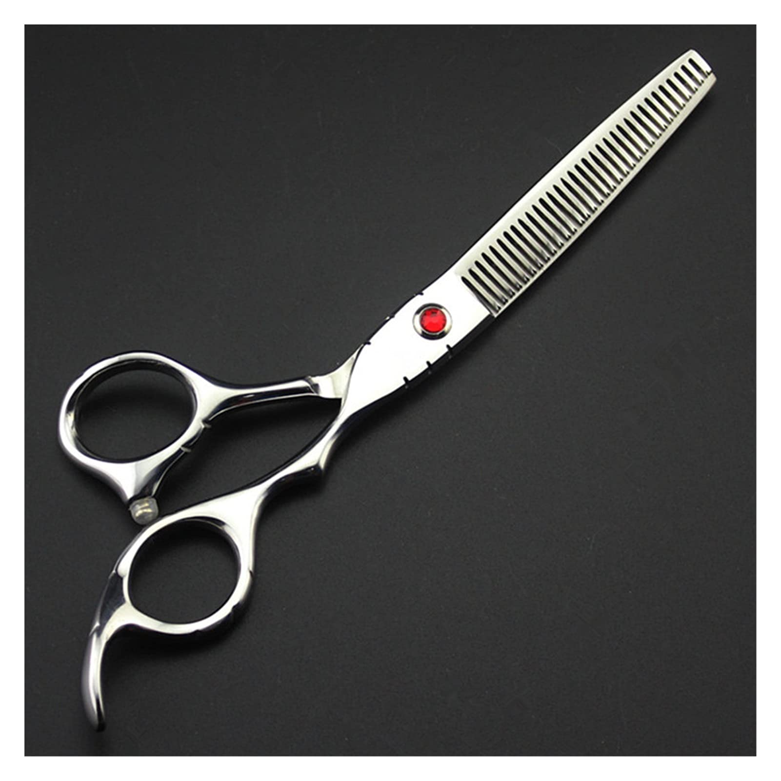 Tijeras para Cortar El Pelo, Peluquería, Corte De Pelo Fino, Kit De Corte De Pelo De Peluquería（Red Cutting-B）