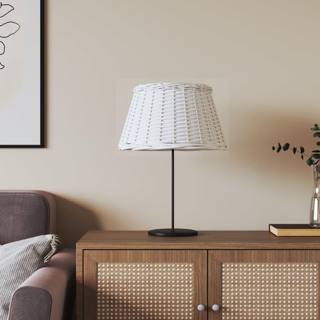 Abat-jour Ø 50 x 30 cm - En osier - Plafonnier - Lampe de table