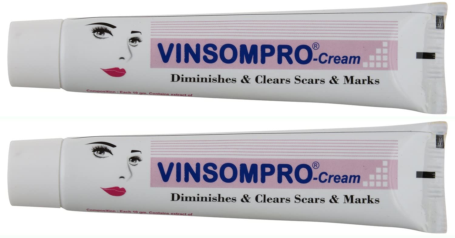 Vinsompro Marks removal cream | delivery stretch marks removal cream | Scars | Uneven Skin Tone | Extract of Premium Herbs and natural oils | 25 gm (Pack of 2)