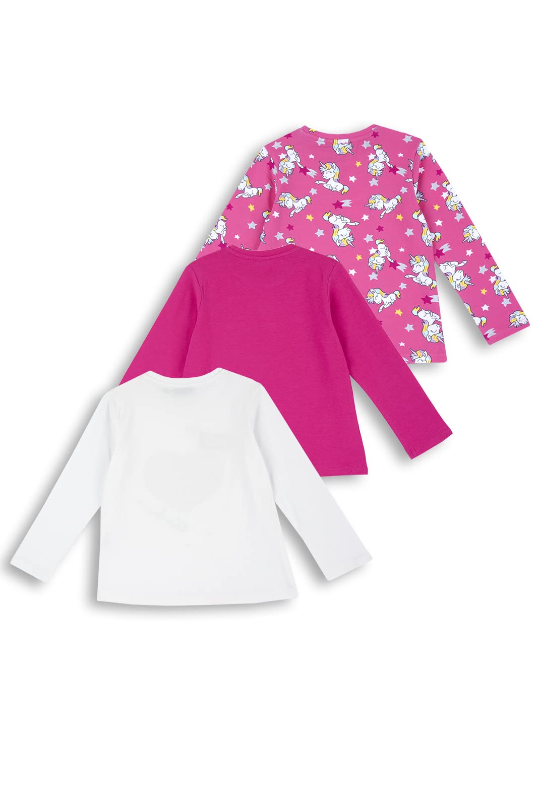 Chicco Set di t-Shirt per Neonati e Bambini (Pacco da 3) Ragazze
