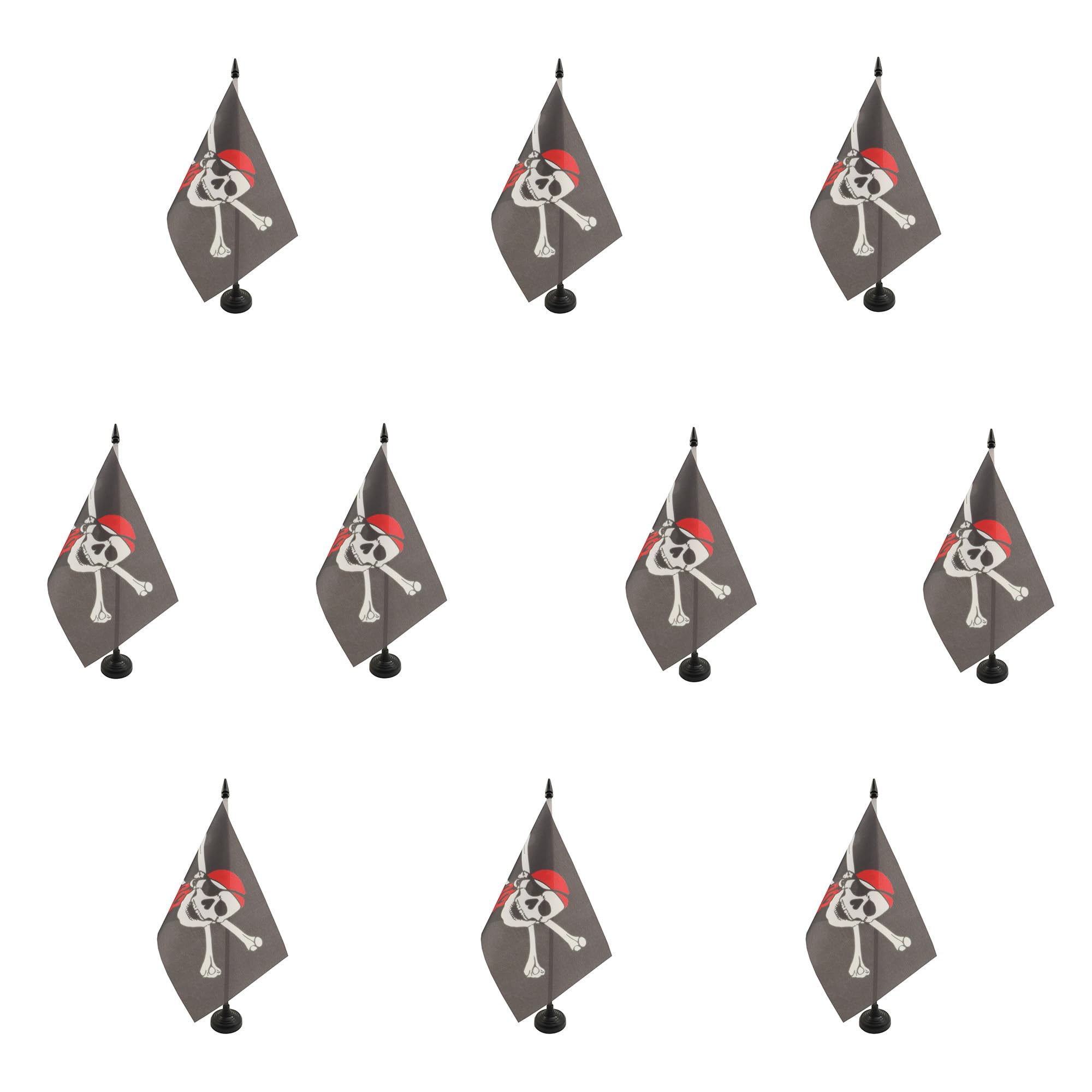 Drapeau de table pirate pour embellir un buffet de fête sans encombrement