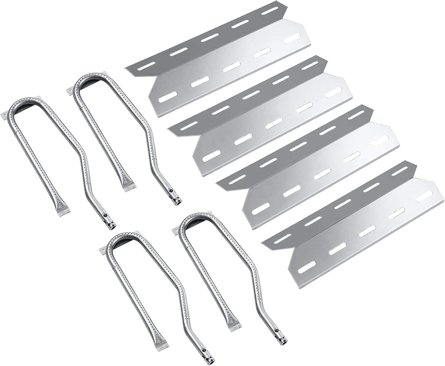 730-0337 Grill Replacement Parts for Jenn Air 4 Burner 720-0337 720-0512 730-0512 242610 Members Mark 720-0586A Jennair Gas Grill Parts Stainless Steel NGCHP2 Heat Plates 115-8500-0 Burner Tube