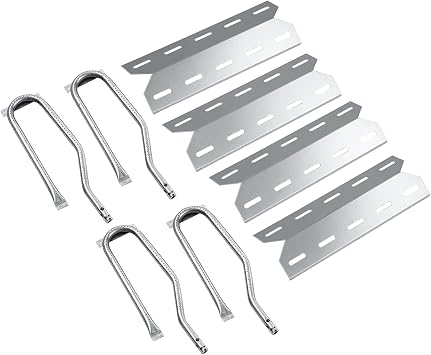 730-0337 Grill Replacement Parts for Jenn Air 4 Burner 720-0337 720-0512 730-0512 242610 Members Mark 720-0586A Jennair Gas Grill Parts Stainless Steel NGCHP2 Heat Plates 115-8500-0 Burner Tube