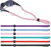 Vista 7 de SHINKODA Paquete de 6 correas para gafas - Cordón universal para anteojos - Cordón retenedor de gafas para lectura, seguridad, deportes y gafas