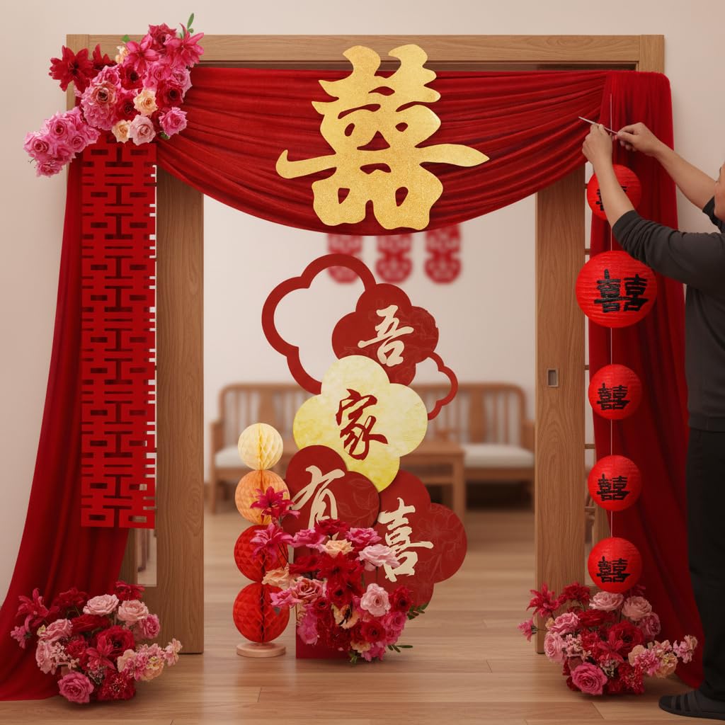 Chinesisches Hochzeitsrationsset , , 15cm