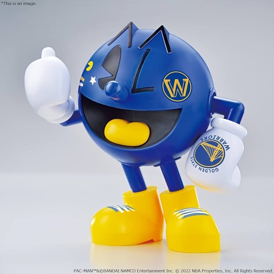 激レア！　パックメン(pac men) Amazon.com: Bandai Hobby - NBA x Pac-Man - Golden State