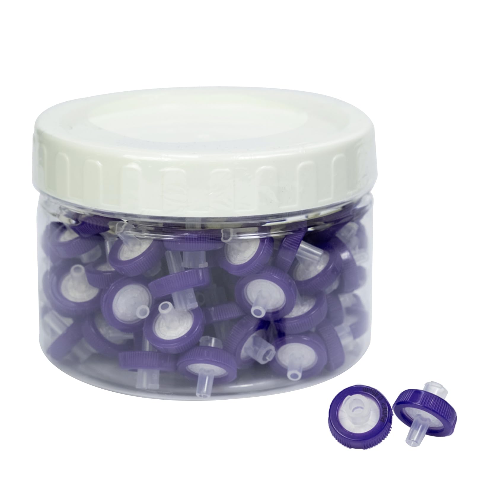 Syringe Filters PVDF Hydrophilic Filtration 0.22um 13mm Membrane Diameter Lab PVDF Membrane Disc Non-Sterile by Labfil, Pack of 100 — Amazon image 10