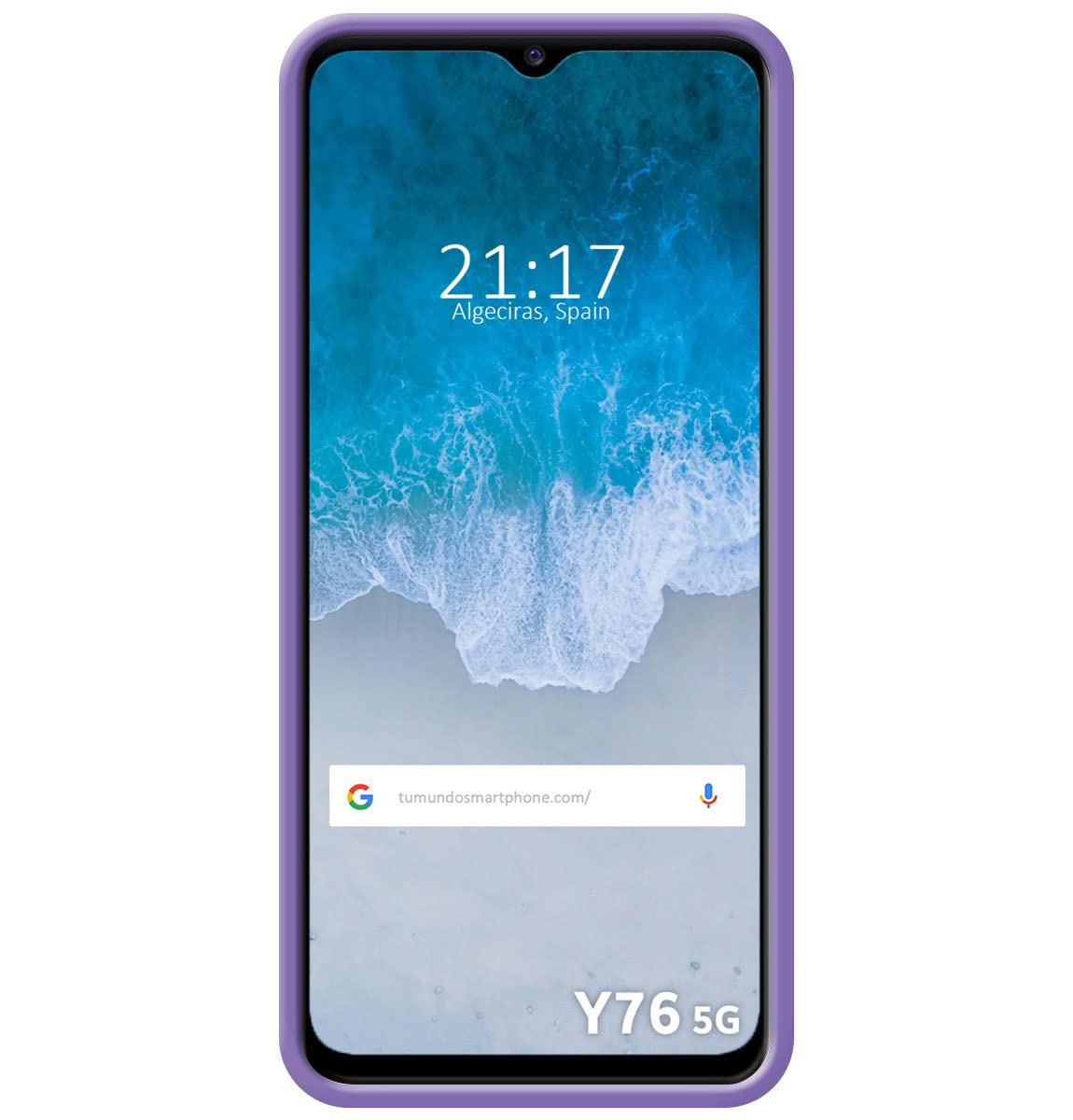 COMAKU Cover Custodia Case per Honor X5C Plus, Ultra Sottile Morbido TPU Silicone Antiurto Anti-Graffio Protezione Copre - Rosa