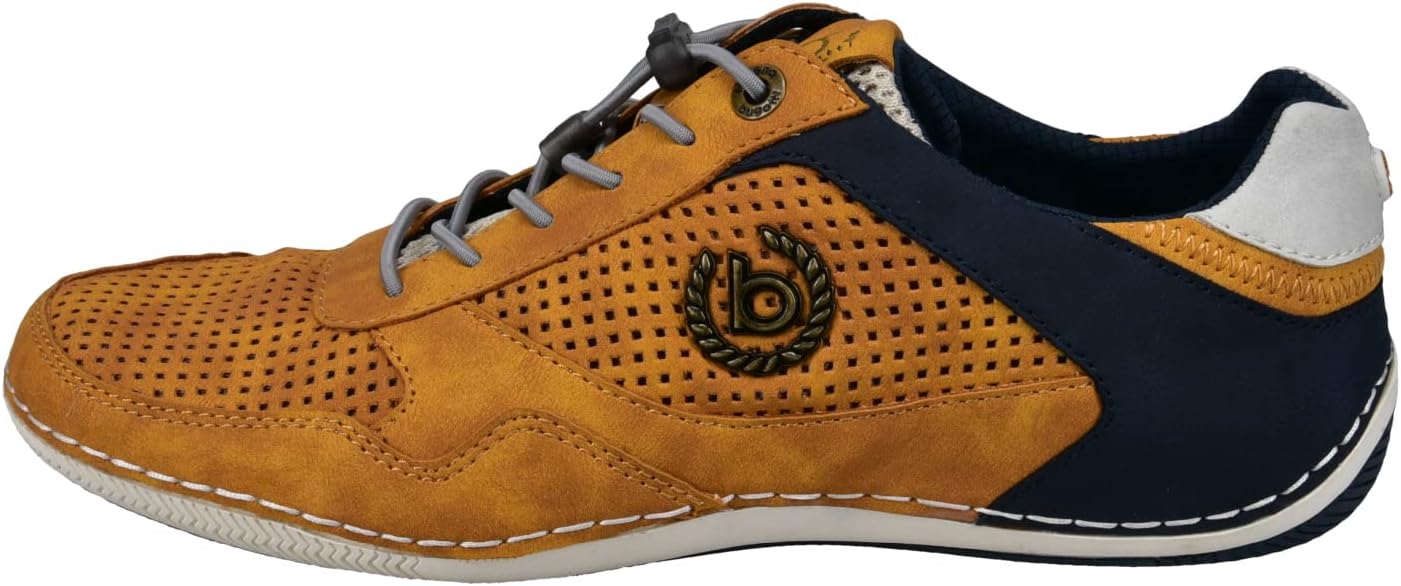 bugatti Herren 321480105000 Sneaker, Gelb, 48 EU
