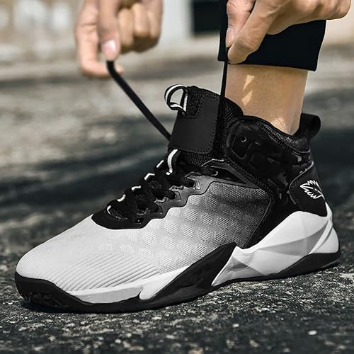 Miniatura 2 de YYSPR Tenis de baloncesto para hombre, de malla ligera, de alta calidad, para correr, tenis