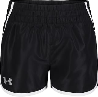 UA Glitched Leopard Fly by Short Pantalones Cortos para Niñas