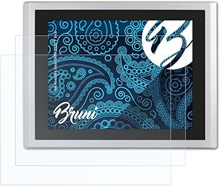 Bruni Screen Protector compatible with Hematec Smart-HMI-2931 7 Inch Protector Film, crystal clear Protective Film (2X)