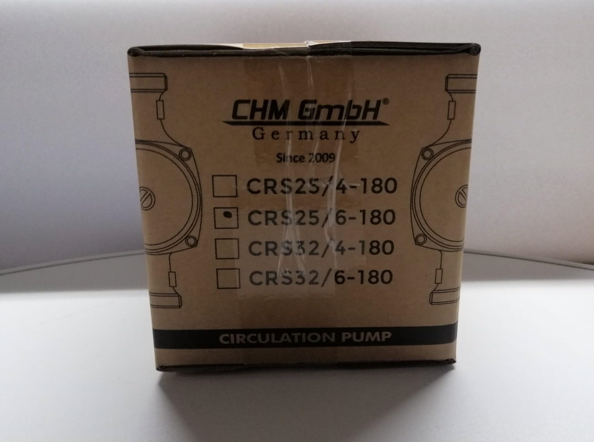 Bomba de circulación de 3 etapas CRS25/60-180 de CHM GmbH