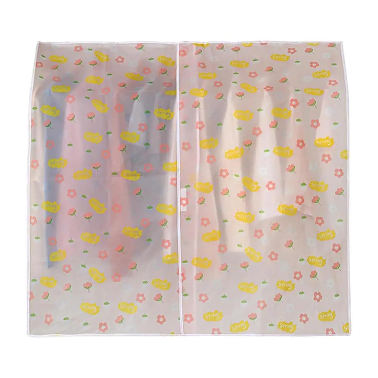 Clothes Rack Cover Drying Rack Dust Cover Fully Enclosed Garment Protector Breathable Dustproof(110cmx110cm)