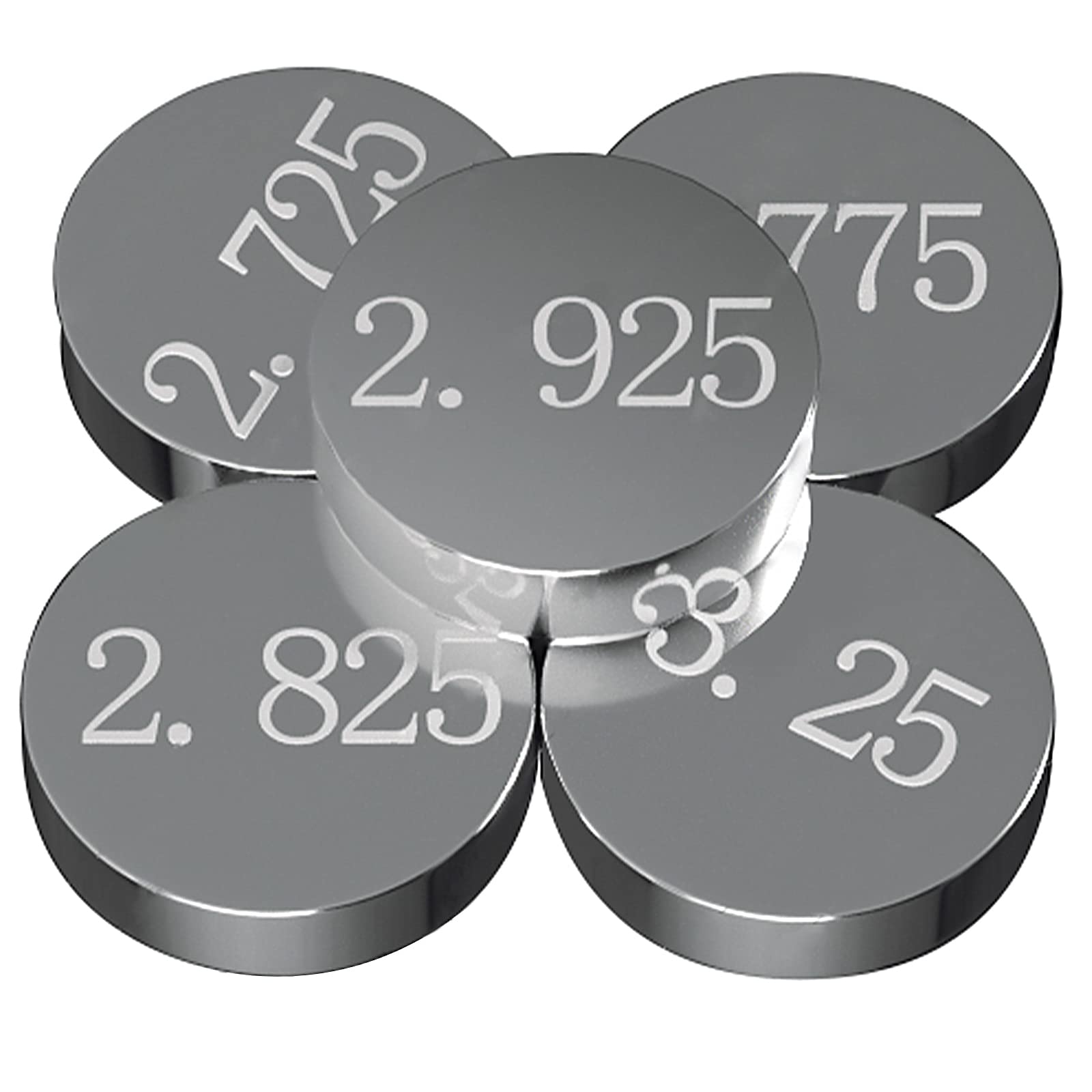 AHL 7.48mm 46pcs 1.225-3.475mm kit valve shim pastilles soupapes pour KLX300R 1997-2005
