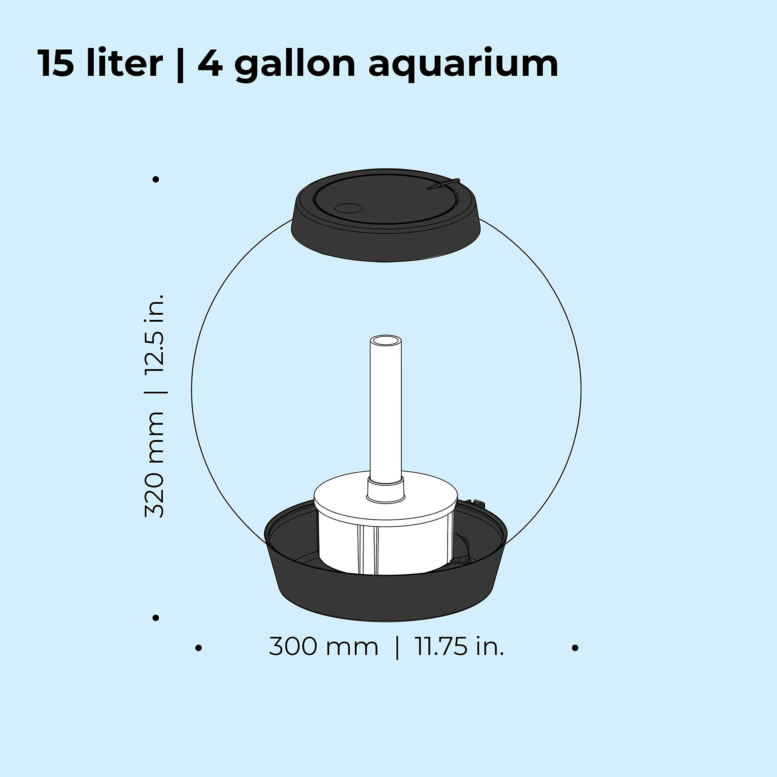 Amazon | biOrb 水槽 セット クラシック 15L (72002) おしゃれ