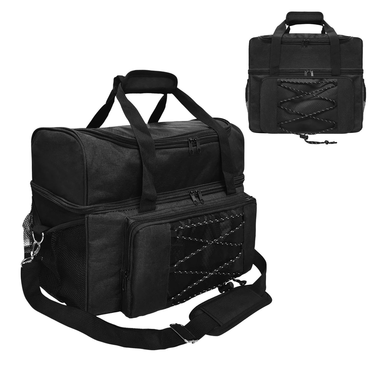 Bolsa de Transporte Ligera y Duradera para Bolas de boliche, con Correa Acolchada cómoda y construcción Robusta. Bolsa de Transporte Ligera para Bolas de boliche para