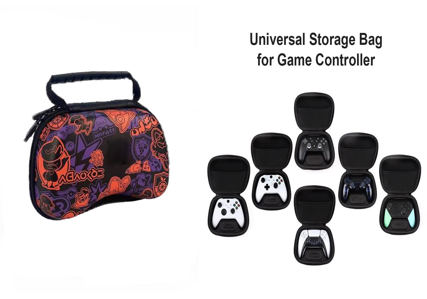 New World Universal Travel EVA Game Controller Carrying Case Gaming Accessory Box (for PS5 , Xbox One, Xbox, Xbox 360, PS3, PS4, – Red/Black New World Universal Travel EVA Game Controller Carrying Case Gaming Accessory Box (for PS5 , Xbox One, Xbox, Xbox 360, PS3, PS4, – Red/Black