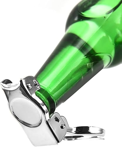 Miniatura 6 de Fenteer Abridor de botellas plegable Frascos removedor de tapa fácil apertura buen sellado tapa de botella novedad abridor de botellas de cerveza