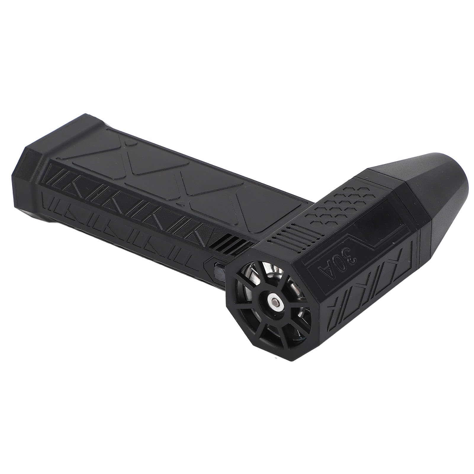 Jiawu Plumero de Aire Eléctrico, 200 W, 130000 RPM, Motor sin Escobillas, Limpiador de Polvo Eléctrico, Ventilador con Batería de Litio Recargable para Teclado, Portátil, Cámara, Asiento de Coche,