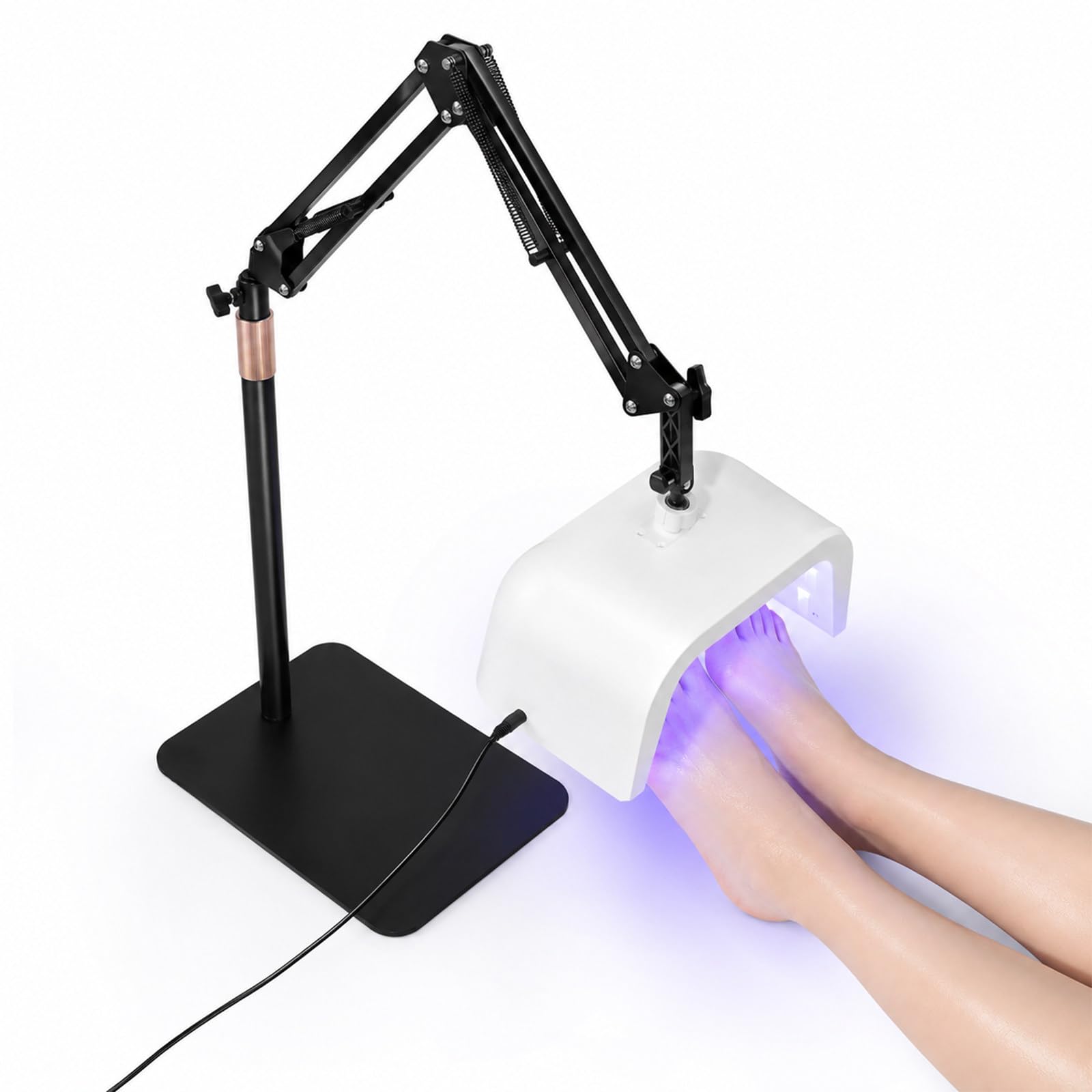 Suszarka do Paznokci ze Stojakiem, Lampa UV LED do Dłoni i Stóp