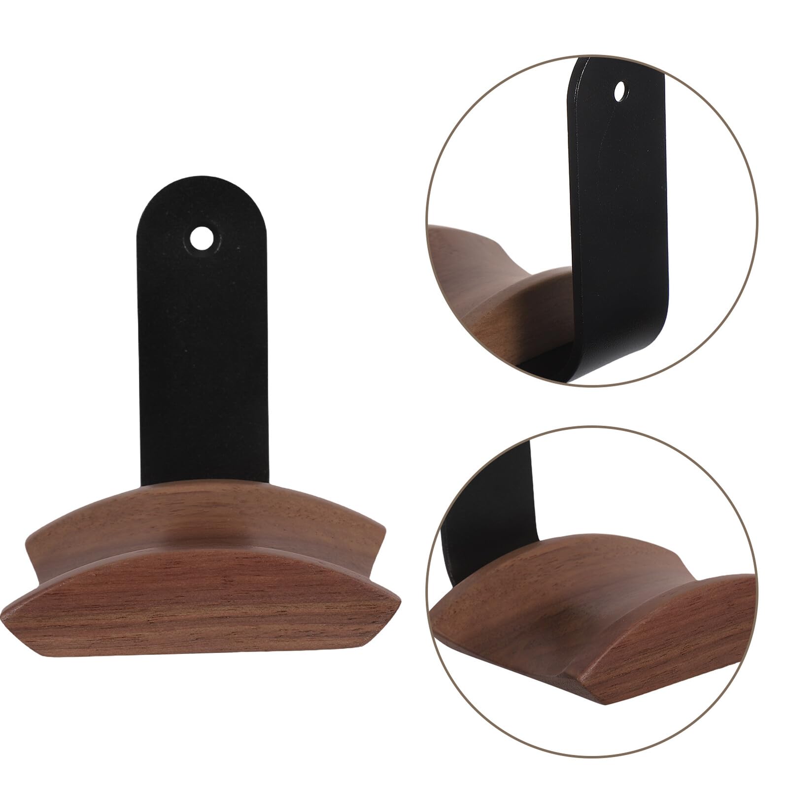 GALPADA Soporte para Auriculares de Madera y Gancho de Pared para Organización Segura para Gaming y Oficina Diseño Elegante y Resistente para Cascos y Auriculares
