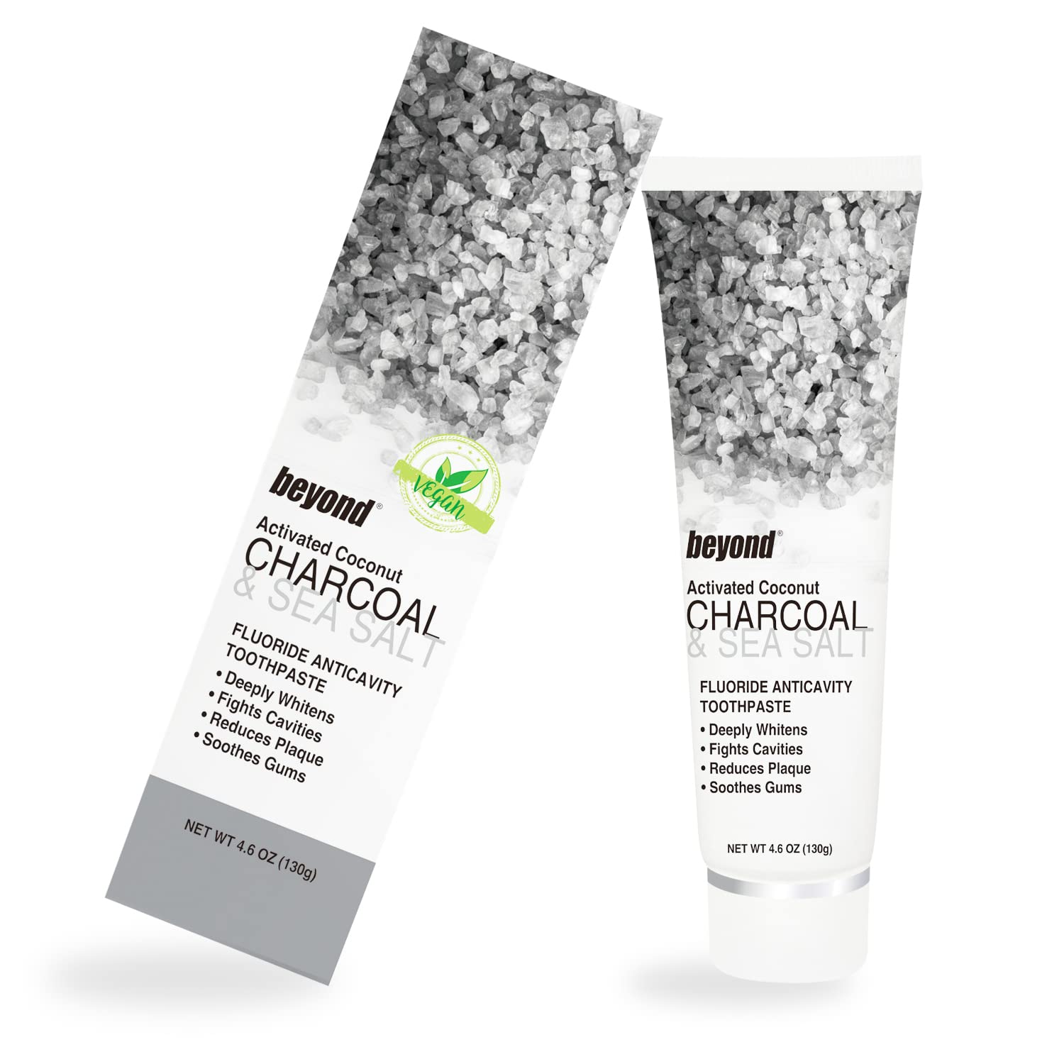BEYOND Charcoal & Sea Salt Toothpaste (1 pc)