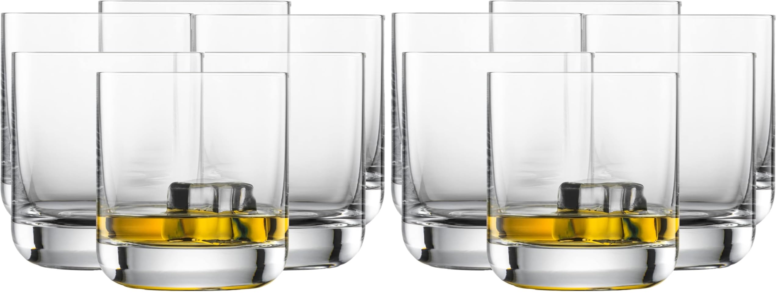 Schott Zwiesel Whiskyglas Simple 6er Set, Tumbler für Whisky und Spirituosen aus Tritan Kristallglas, spülmaschinenfest, 123664 (Packung mit 2)