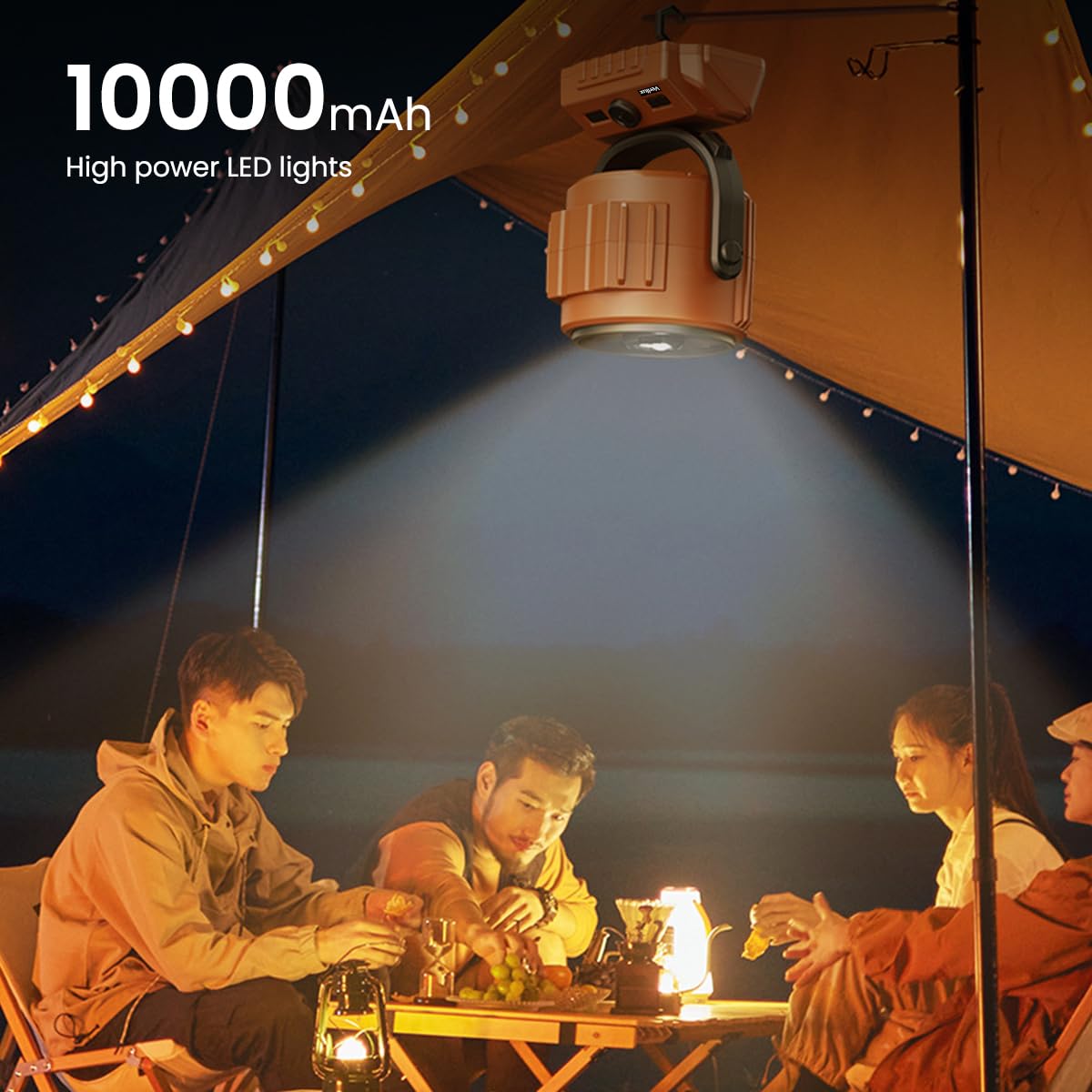 Verilux 3-in-1 Fan: Fan, Light & Power Bank -3 Verilux 3-in-1 Fan: Fan, Light & Power Bank -3