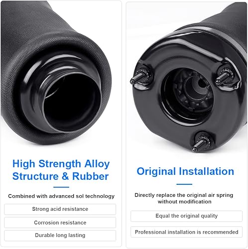 Miniatura 4 de JDMON 2 bolsas de suspensión de aire delantero para Mercedes-Benz X164 W164 GL320 GL350 GL450 GL550 ML320 ML320 ML350 ML450 ML500 ML550 ML63 AMG