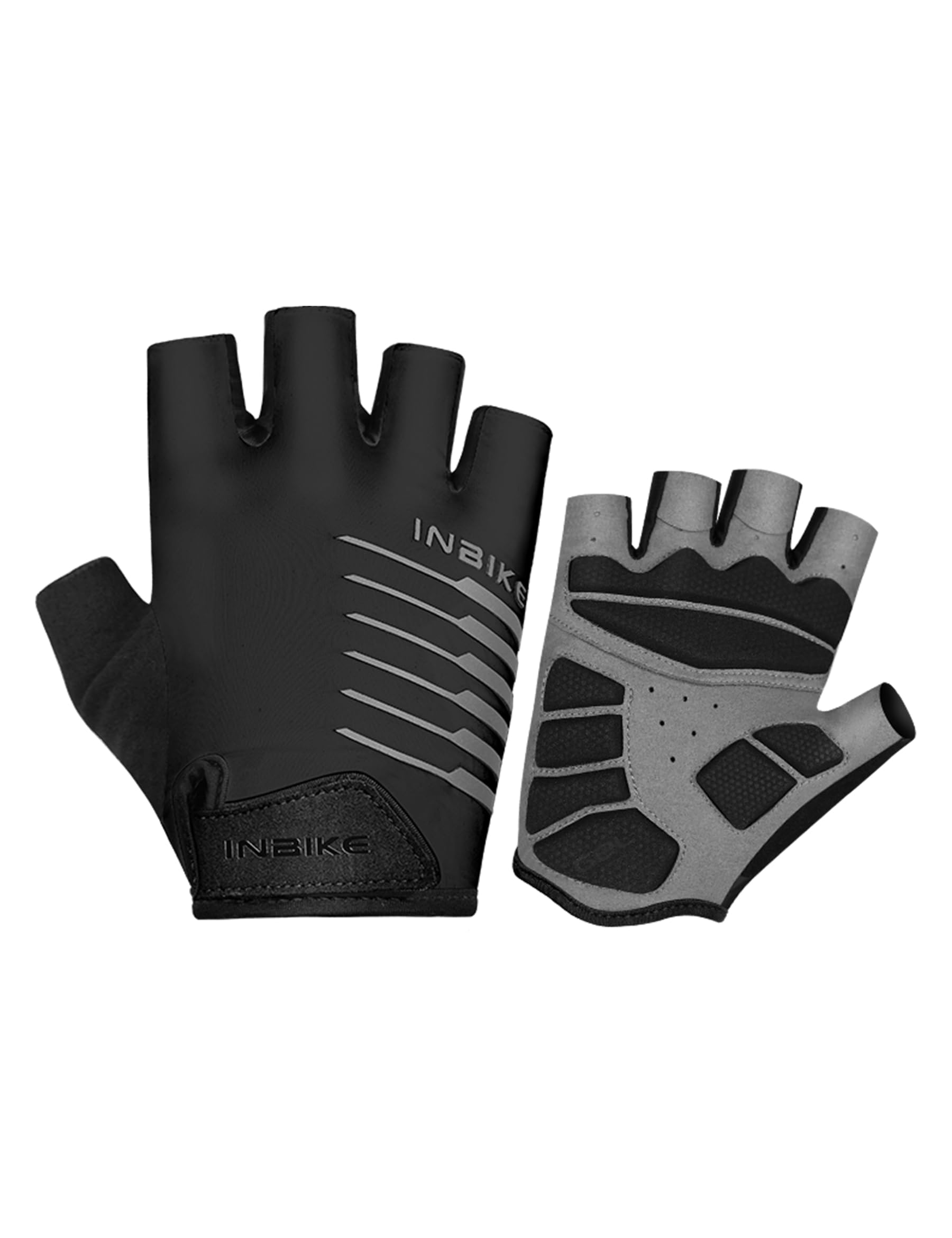 INBIKE Cycling Gloves for Men Women Breathable Gel Padded Bike Glove Shock-Absorbing Bicycle Glove Road Mountain MTB Riding