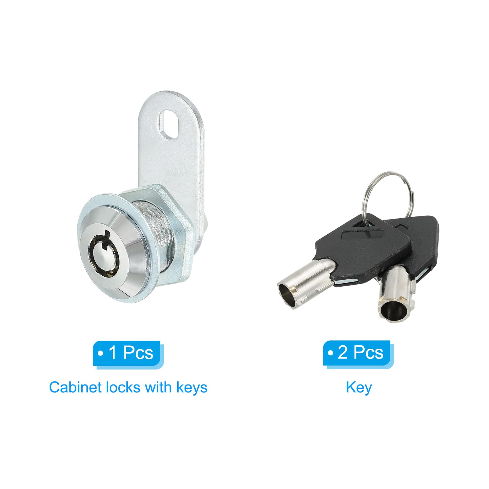 PATIKIL Cabinet Cam Lock with Key - Image 3