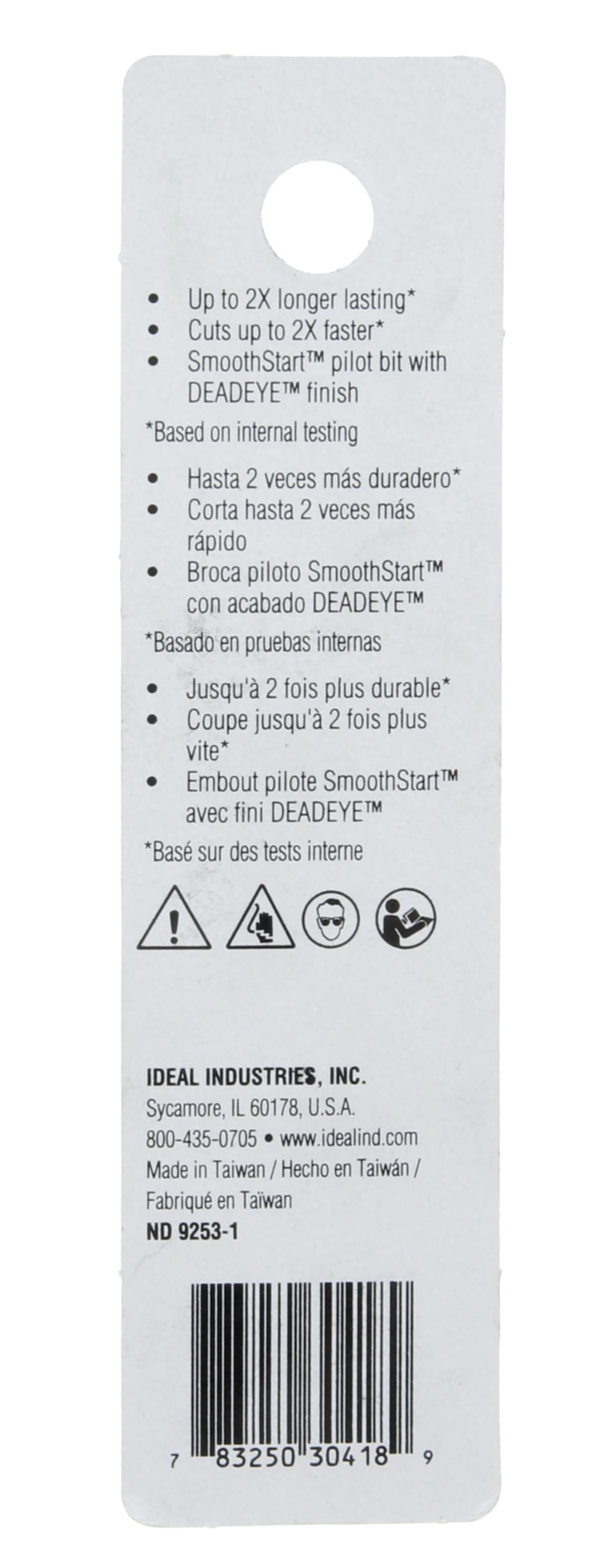 Deadeye Pilot Drill Replacement - Ideal Industries -5 Deadeye Pilot Drill Replacement - Ideal Industries -5