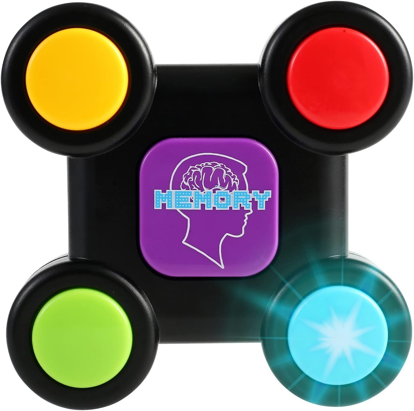 Ixora Light-Up Memory Game with Sounds for Kids Boys-Girls, Electronic Interactive Fun with Sound & Lights, Brain-Boosting Puzzle Toy, Portable & Lightweight, Perfect for Travel & Family Entertainment (B0DF5V6VQ8) Amazon Price History, Amazon Price Tracker