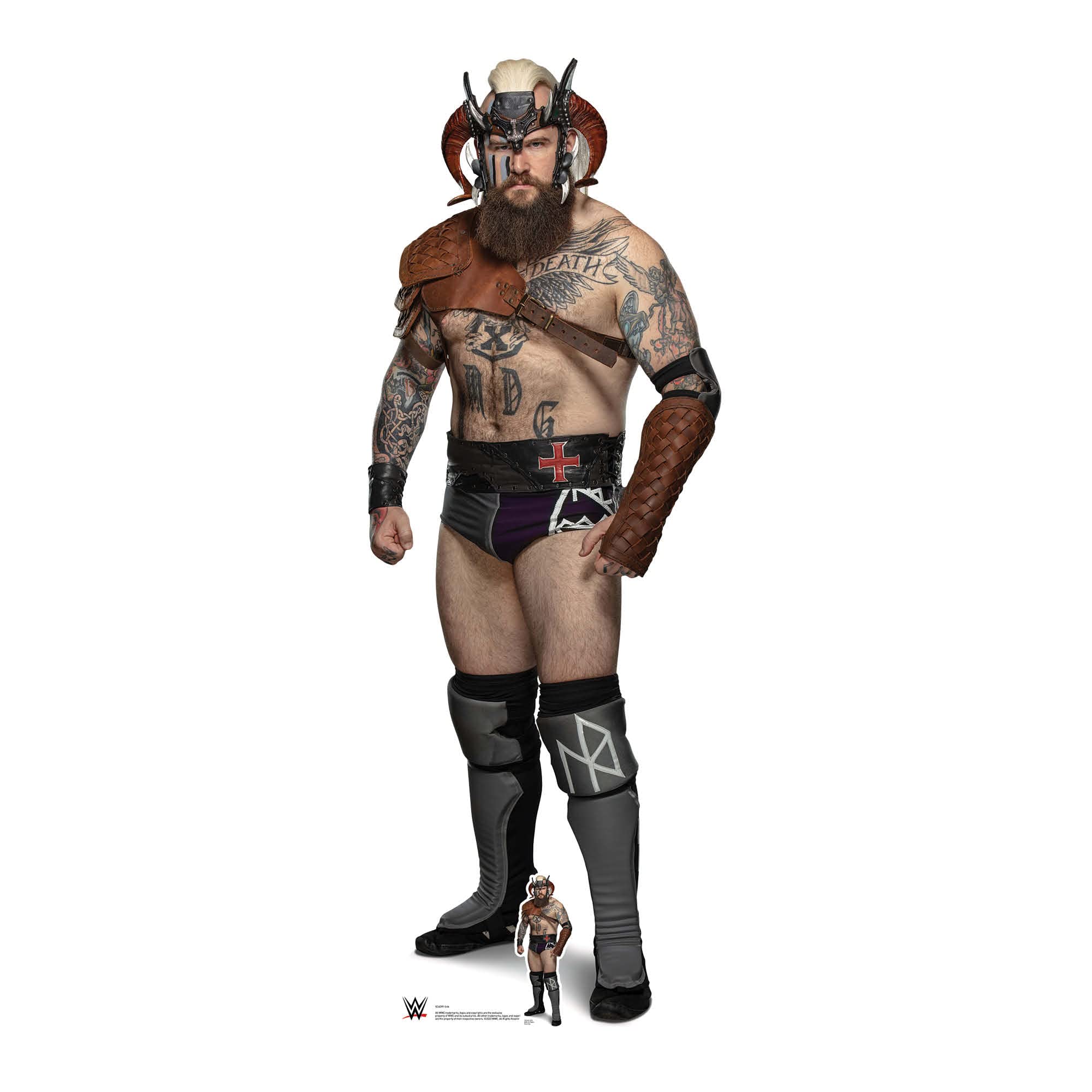 Erik WWE Official WWE Lifesize Cardboard Cutout with FREE Mini Standup