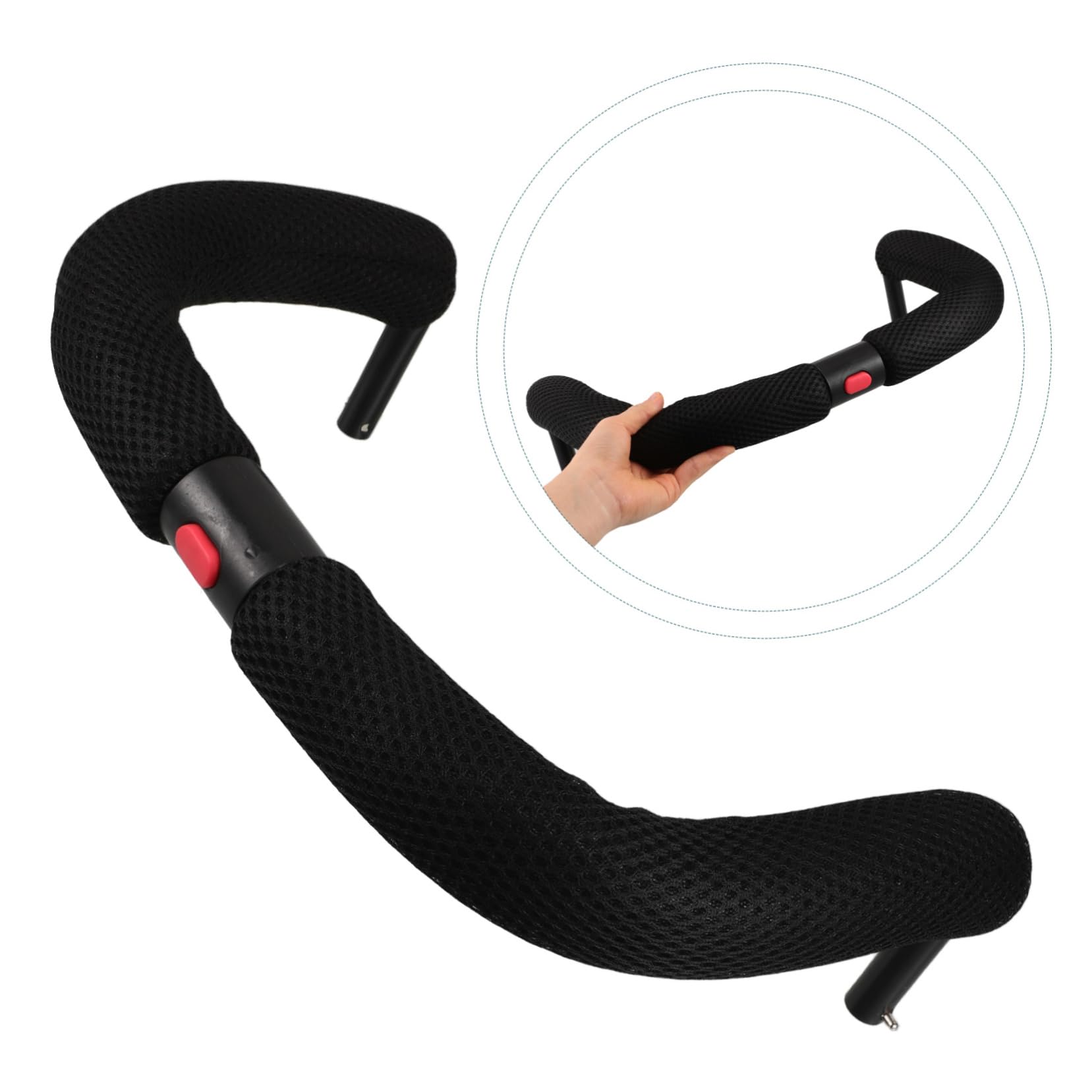 BESPORTBLE Universelle mit Gepolstertem Lenkerschutz Armlehne Kinderwagen aus Schwamm und Polyester für Einfache Installation und Erhöhte Beim Spaziergang